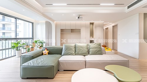24w預算，把150㎡的奶油風裝修成什么樣|長沙全屋整裝