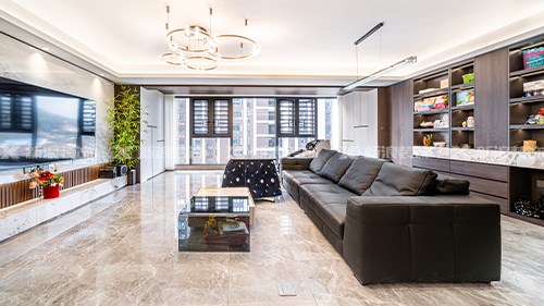181m²意式輕奢大平層，主臥隔斷設(shè)計絕了|長沙全屋整裝